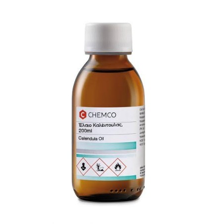 Chemco Calendula Oil Έλαιο Καλέντουλας, 200ml | Βότανα - Αγορά Online