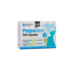 Intermed PregnaDerm Soft Capsules Συπλήρωμα Διατροφής για την Εγκυμοσύνη & τη Γαλουχία, 30caps | Intermed | Online Φαρμακείο