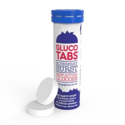 Glucotabs Blueberry Burst Ταμπλέτες Γλυκόζης με Γεύση Mύρτιλο, 10 tabs | Εξειδικευμένες Φόρμουλες - Αγορά Online