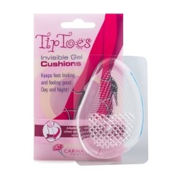 Carnation TipToes Invisible Gel Cushions, 1 ζευγάρι one size