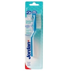 Jordan Denture Brush Μπλε Οδοντόβουρτσα για Τεχνητές Οδοντοστοιχίες, 1 τεμάχιο