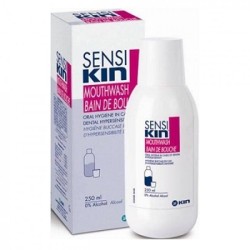 Kin SensiKin Mouthwash Στοματικό Διάλυμα για τα Ευαίσθητα Δόντια, 250 ml