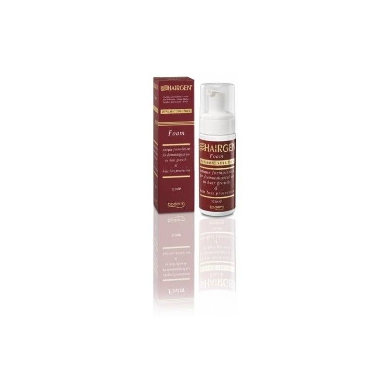 Boderm Hairgen Foam Αφρός για το Τριχωτό της Κεφαλής κατά της Τριχόπτωσης, 125ml