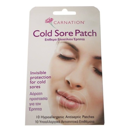 Carnation Cold Sore Patch,10 τεμάχια | Χωρίς Ντροπή - Αγορά Online