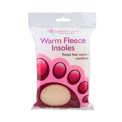 Carnation Warm Fleece Insoles, 1 ζευγάρι
