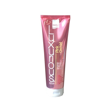 Intermed Luxurious Natural Exfoliating Body Scrub Pink Orchid Απολεπιστικό Σώματος με άρωμα Ροζ Ορχιδέας, 300ml