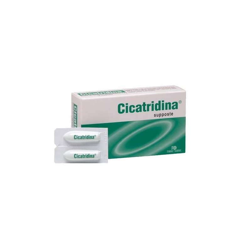 Cicatridina Supposte Υπόθετα με Υαλουρονικό Οξύ για τον Ορθό, 10 ovules x 2gr | Χωρίς Ντροπή - Αγορά Online