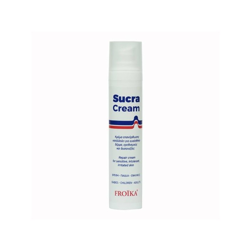 Froika Sucra Cream Κρέμα Επανόρθωσης κατάλληλη για Ευαίσθητο Δέρμα, Ερεθισμούς & Δυσανεξίες, 50ml