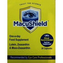 Macushield Eye Health Supplement Συμπλήρωμα Διατροφής για την Υγεία των Ματιών, 30 caps | Εξειδικευμένες Φόρμουλες - Αγορά Onlin