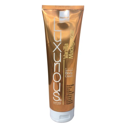 Intermed Luxurious Rich Moisturizing Body Cream Vanilla Madagascar Ενυδατική Κρέμα Σώματος με Άρωμα Βανίλια Μαδαγασκάρης, 300ml