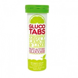 Glucotabs Zesty Lemon & Lime Ταμπλέτες Γλυκόζης με γεύση λεμόνι, 10 tabs | Εξειδικευμένες Φόρμουλες - Αγορά Online