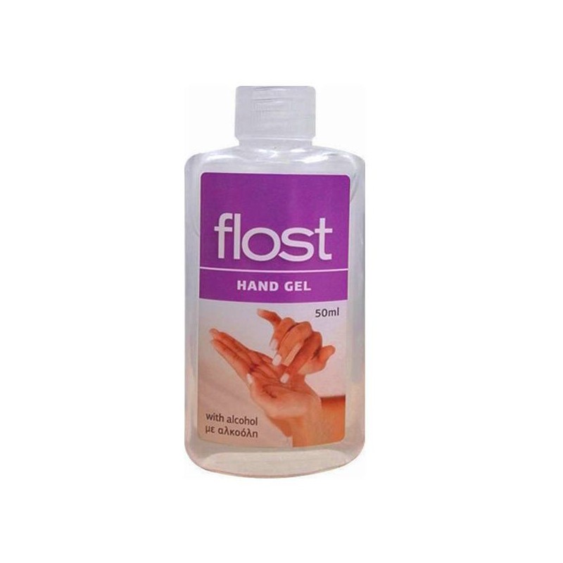 Flost Hand Gel, Αντισηπτικό Χεριών Με Αλκοόλη, 50ml