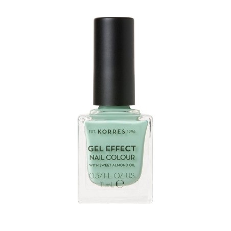 Korres Gel Effect Nail Colour Limited Edition No.35 Mint Green Βερνίκι Νυχιών Απόχρωση Φυστικί, 11ml