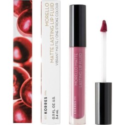 Korres Morello Matte Lasting Lip Fluid 72 Blueberry Popsicle Υγρό Κραγιόν Μεγάλης Διάρκειας με Ματ Αποτέλεσμα, 3,4ml