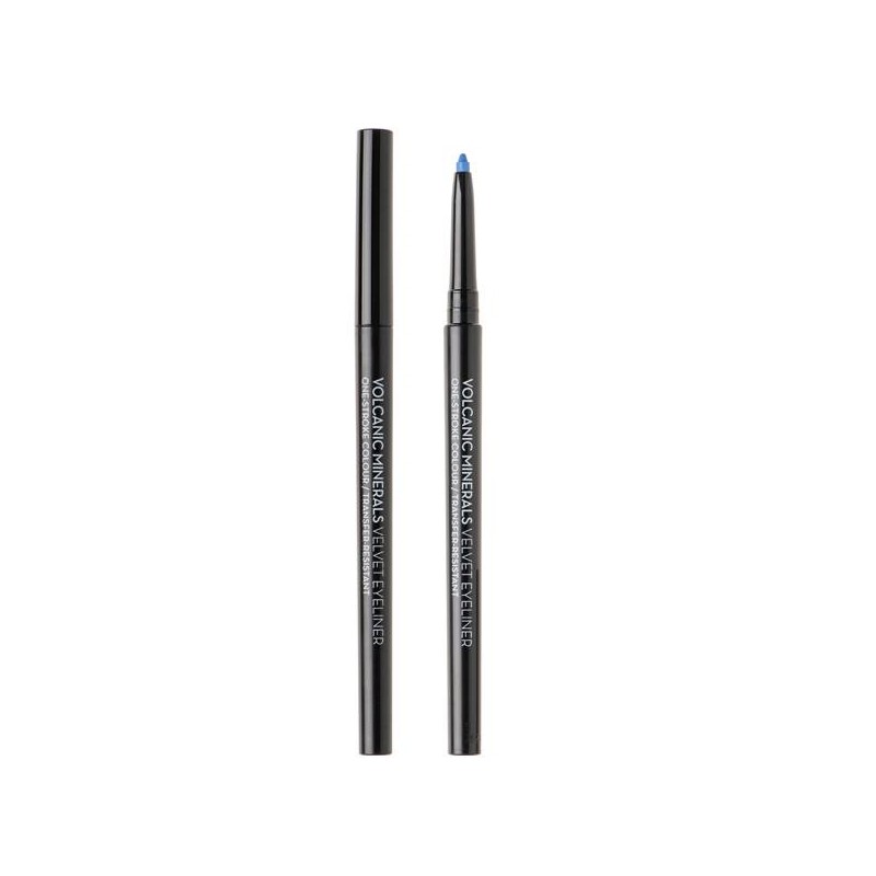 Korres Volcanic Mineral Velvet Eyeliner 82 Frozen Blueberry Μηχανικό Μολύβι Ματιών με Μεγάλη Διάρκεια, 0.35g