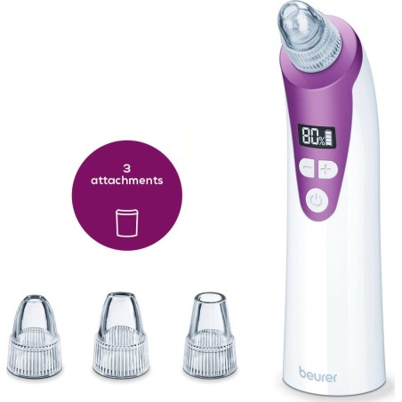 Beurer FC 40 Power Deep Pore Cleanser Βούρτσα Καθαρισμού Προσώπου για Βαθύ Καθαρισμό Πόρων, 1 τμχ