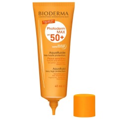 Bioderma Photoderm Max Aquafluid SPF50+ Αντηλιακή Προστασία Προσώπου για Εξαιρετικά Λεπτόρευστη Φωτοπροστασία, 40ml