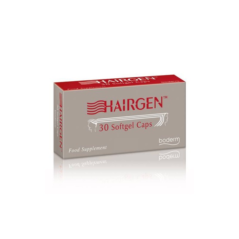 Boderm Hairgen Συμπλήρωμα Διατροφής κατά της Τριχόπτωσης, 30 softgels
