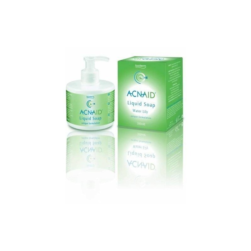Boderm Acnaid Liquid Soap Καθαριστικό Προσώπου για την Καθημερινή Περιποίηση της Λιπαρής με Τάση Ακμής Επιδερμίδας, 300ml