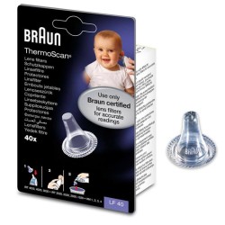 Braun LF40 Ανταλλακτικά Φίλτρα για Θερμόμετρα Αυτιού Braun ThermoScan, 40 τεμάχια | Braun | Online Φαρμακείο