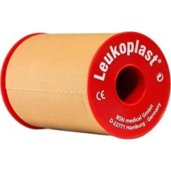Leukoplast Αυτοκόλλητη Επιδεσμική Ταινία, 10cm x 5m | Πρώτες Βοήθειες - Αγορά Online