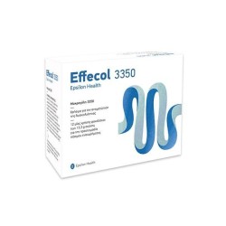 Epsilon Health Effecol 3350 Μακρογόλη για την αντιμετώπιση της δυσκοιλιότητας, 24 φακελίσκοι | Εξειδικευμένες Φόρμουλες - Αγορά 