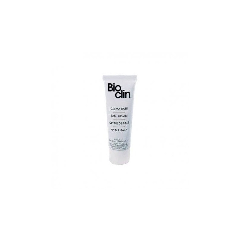 Bioclin Base Cream Κρέμα Βάσης με Μαλακτική & Ενυδατική Δράση, 50ml