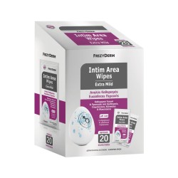 Frezyderm Intim Area Wipes pH4 Μαντηλάκια Καθαρισμού Ευαίσθητης Περιοχής, 20 τεμάχια | Χωρίς Ντροπή - Αγορά Online
