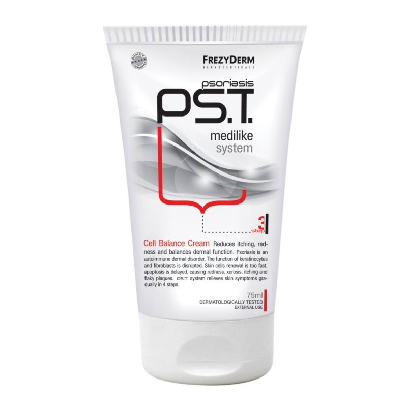 Frezyderm PS.T. Flakes Balance Cream Step 3 Κρέμα Ανακούφισης των Συμπτωμάτων Ψωρίασης, 75ml