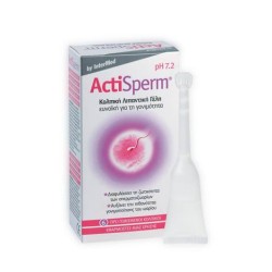 Intermed Actisperm Κολπική Λιπαντική Γέλη Για Αύξηση της Πιθανότητας Σύλληψης, 6 τεμάχια | Χωρίς Ντροπή - Αγορά Online