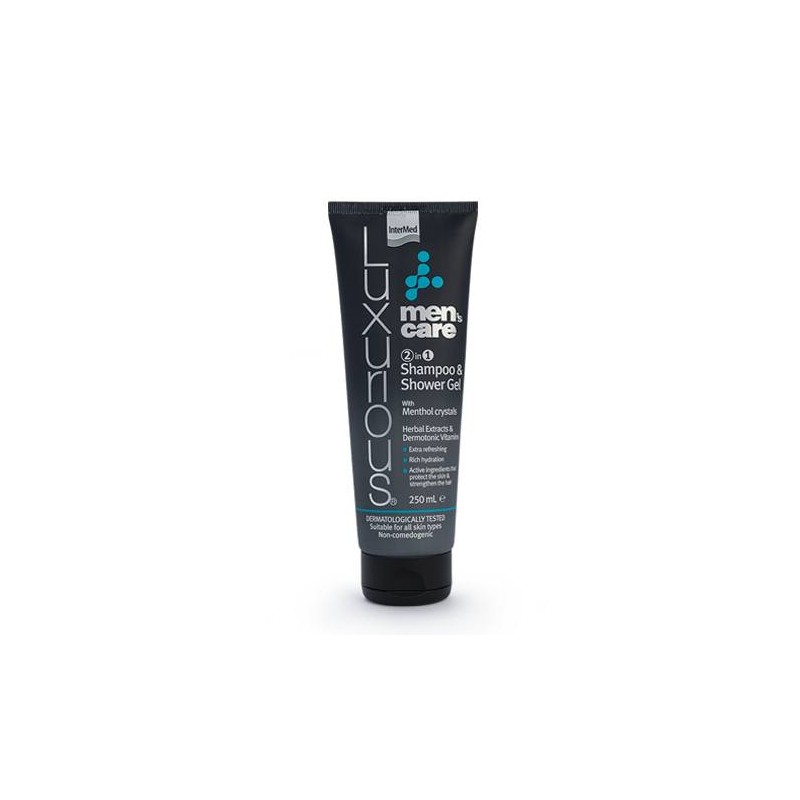 Intermed Luxurious Men’s Care 2 in 1 Shampoo & Shower Gel Αφρόλουτρο & Σαμπουάν, 250ml