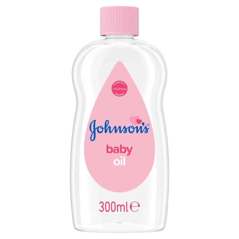 Johnson's Baby Oil Ενυδατικό Λάδι, 300ml