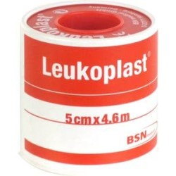 Leukoplast Αυτοκόλλητη Επιδεσμική Ταινία, 5cm x 4.6m | Πρώτες Βοήθειες - Αγορά Online
