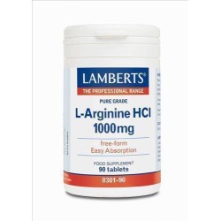 LAMBERTS L-ARGININE HCI 1000mg, 90 tabs