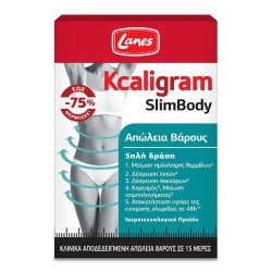 Lanes Kcaligram Slim Body Συμπλήρωμα διατροφής Για Την Απώλεια Βάρους, 60caps > Συμπλήρωμα Αδυνατίσματος