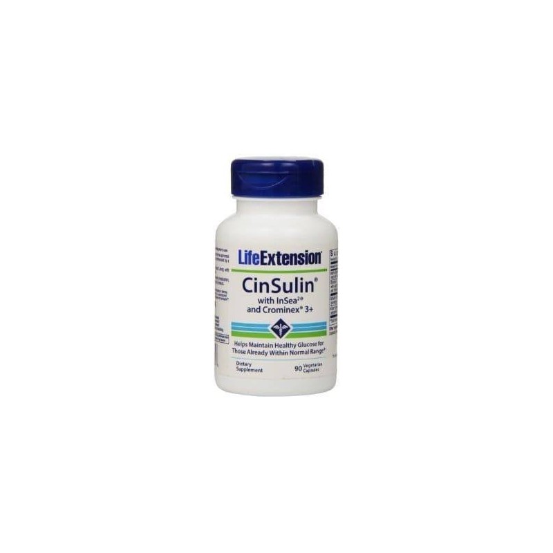 Life Extension Cinsulin with Glucose Management, 90 caps | Εξειδικευμένες Φόρμουλες - Αγορά Online