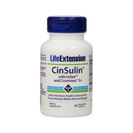 Life Extension Cinsulin with Glucose Management, 90 caps | Εξειδικευμένες Φόρμουλες - Αγορά Online