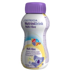 Nutricia Nutrini Drink Multi Fibre Θρεπτικό Συμπλήρωμα Διατροφής Φυτικών Ινών για Παιδιά άνω του 1 Έτους - Βανίλια, 200ml | Nutr