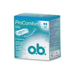 OB ProComfort Light Days Ταμπόν Πολύ Μικρής Ροής, 8 τεμάχια | Χωρίς Ντροπή - Αγορά Online