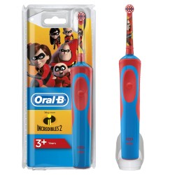 OralB Vitality Kids Stages Power The Increadibles 2 Ηλεκτρική Οδοντόβουρτσα για 3+ ετών, 1 τεμάχιο - Οδοντόβουρτσα | Στοματική Υ