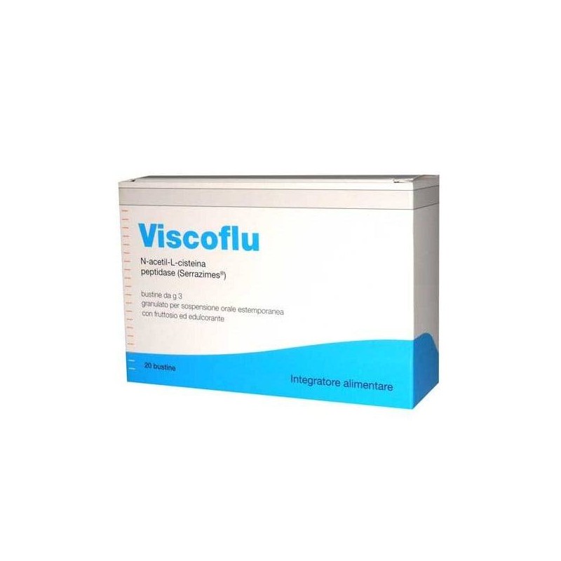Pharmaline Viscoflu Συμπλήρωμα Διατροφής για την αποτελεσματική Βλεννολυτική δράση για την ευεξία των Αεραγωγών, 20 sachets | Πο