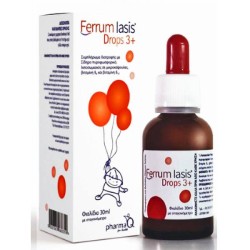 PharmaQ Ferrum Iasis Drops 3+, Συμπλήρωμα Διατροφής Σιδήρου, 30ml | Μέταλλα - Ιχνοστοιχεία - Αγορά Online