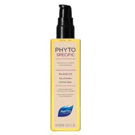 Phyto Specific Baobab Oil Hair Bath, Λάδι Μαλλιών Με Καστορέλαιο, 150ml