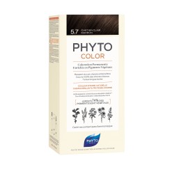 Phyto Phytocolor Νο 5.7 Light Chestnut Brown / Καστανό Ανοιχτό Μαρόν, 1 τεμάχιο