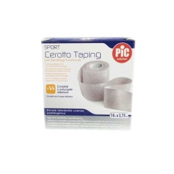 Pic Solution Sport Υποαλλεργική ταίνια Επίδεσης (TAPE) 3,75cm x 10m, 1τεμάχιο | Πρώτες Βοήθειες - Αγορά Online