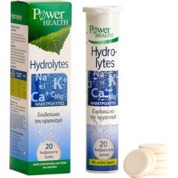 Power Health Hydrolytes Συνδυασμός ηλεκτρολυτών, 20 αναβρ. δισκία | Γενικά - Αγορά Online