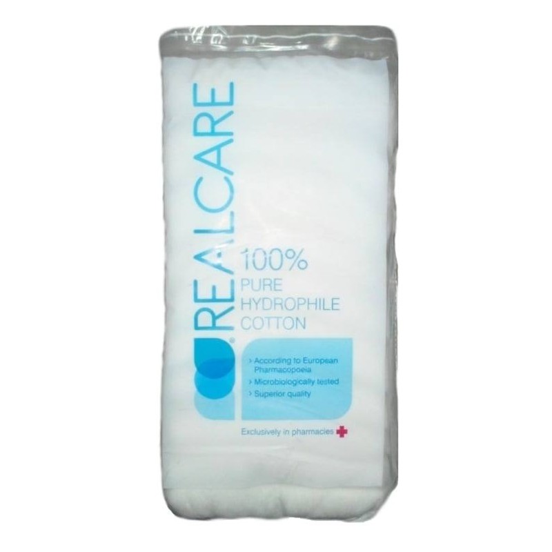 Real Care Cotton, 100% Καθαρό Υδρόφιλο Βαμβάκι Ανώτερης ποιότητας, Μικροβιολογικά Ελεγμένο, 70gr