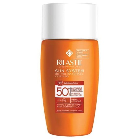 Rilastil Sun System Baby Comfort Fluid SPF50+ Αντιηλιακό Γαλάκτωμα για Βρέφη & Παιδιά, 50ml | Rilastil | Online Φαρμακείο