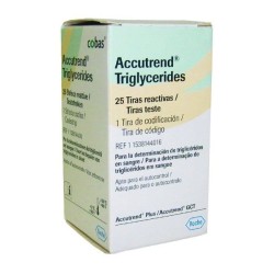 Roche Accutrend TRIGLYCERID Test Δοκιμαστικές Ταινίες Μέτρησης Τριγλυκεριδίων, 25 strips | Συσκεύες - Αναλώσιμα - Αγορά Online