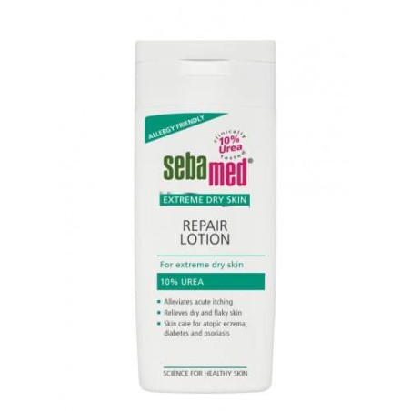 SEBAMED Urea Lotion 10% Ανακουφιστική λοσιόν, Για Πολύ Ξηρές & Αφυδατωμένες Επιδερμίδες, 200ml
